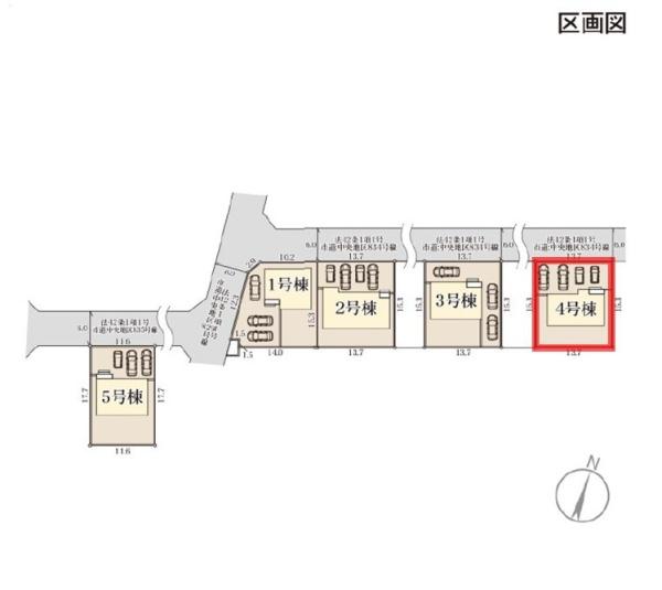 リーブルガーデン　ひたちなか市東石川第13　4号棟