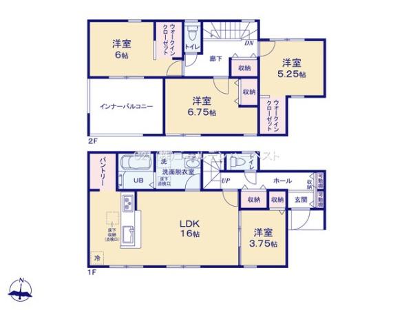 リーブルガーデン　那珂市菅谷第35　全1棟