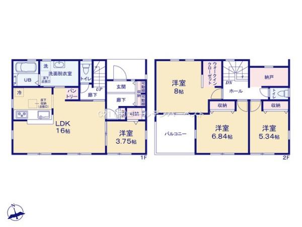 リーブルガーデン　第1笠間市笠間　2号棟