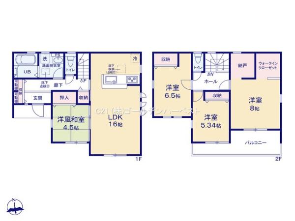 リーブルガーデン　第1笠間市笠間　6号棟