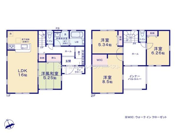 リーブルガーデン　水戸市元吉田町第26　全1棟