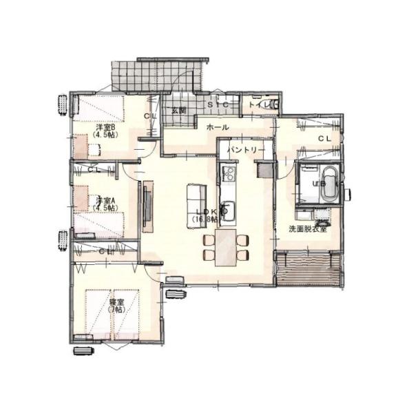 J-Home　日立市金沢町4丁目　3LDK