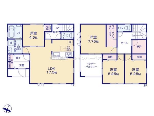 リーブルガーデン　水戸市見川12期　4号棟