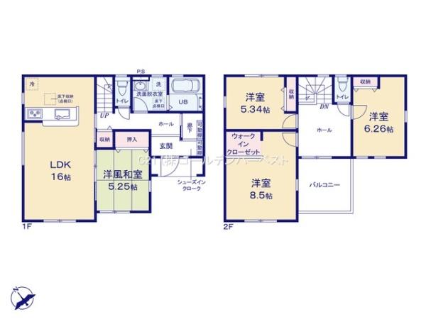 リーブルガーデン　ひたちなか市市毛第8　1号棟