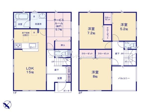 Cradlegarden笠間市笠間第3　2号棟