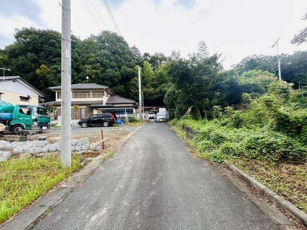 Cradlegarden笠間市笠間第3 2号棟(前面道路含む現地写真)