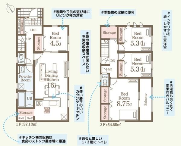 リーブルガーデン　ひたちなか市足崎19期　1号棟