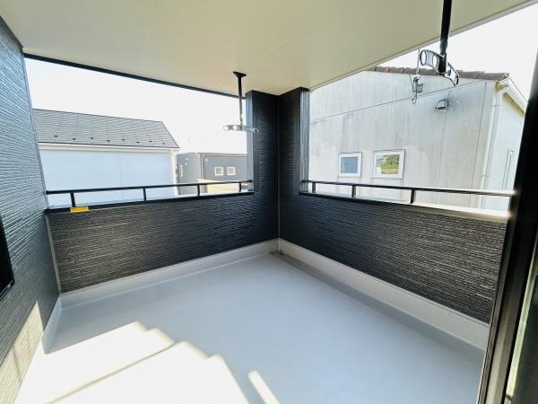 リーブルガーデン ひたちなか市足崎19期 2号棟(バルコニー)