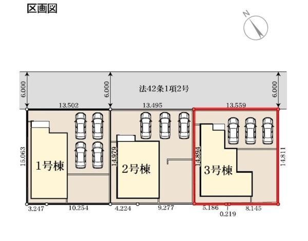 リーブルガーデン　ひたちなか市足崎19期　3号棟