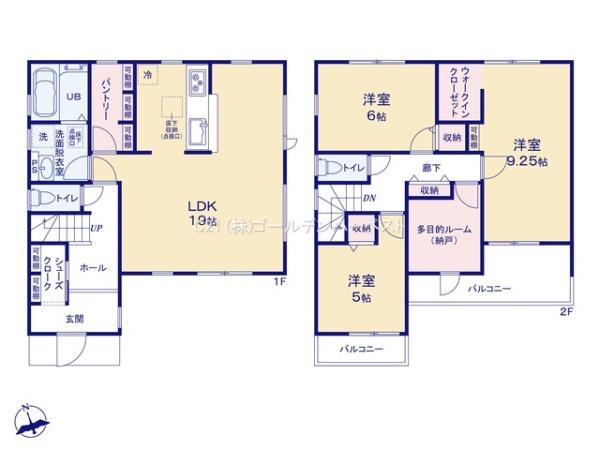 リーブルガーデン　ひたちなか市稲田10期　2号棟