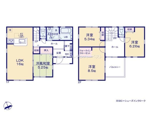 リーブルガーデン　ひたちなか市稲田10期　4号棟