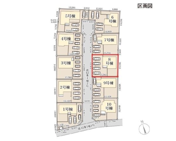リーブルガーデン　ひたちなか市稲田10期　8号棟