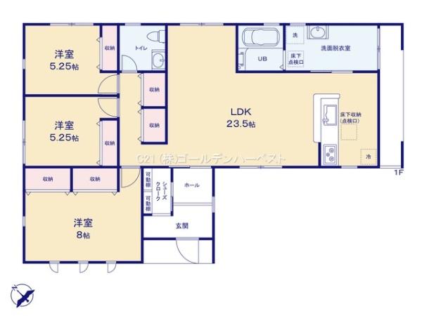 リーブルガーデン　ひたちなか市津田9期　全1棟