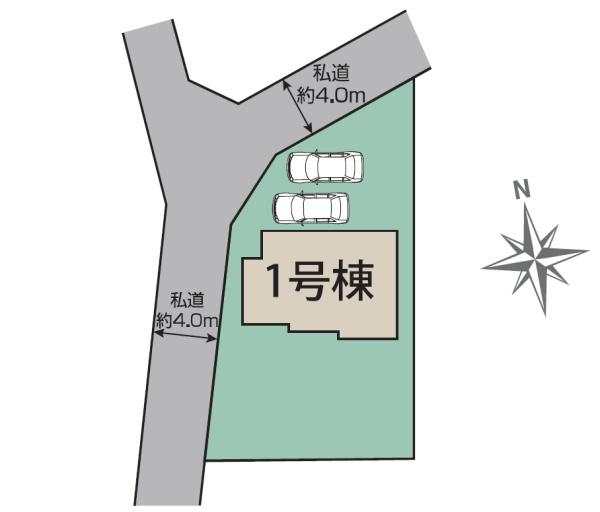 ブルーミングガーデン　水戸市元吉田町4期　全1棟