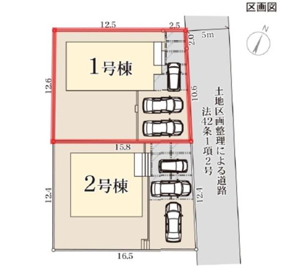 リーブルガーデン　ひたちなか市船窪第1　1号棟