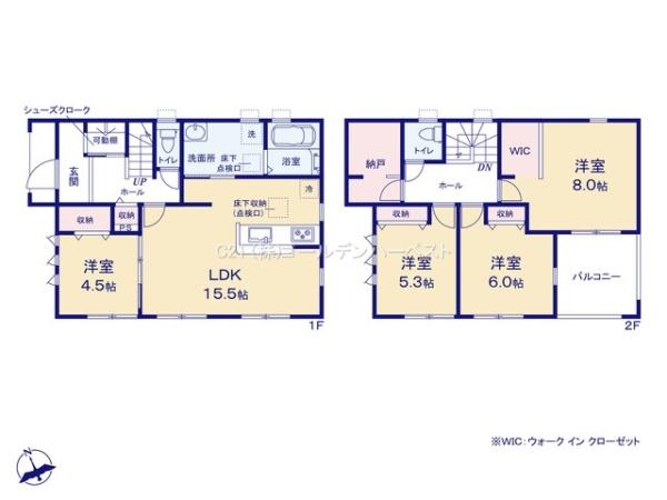 リーブルガーデン　那珂市菅谷16期　1号棟