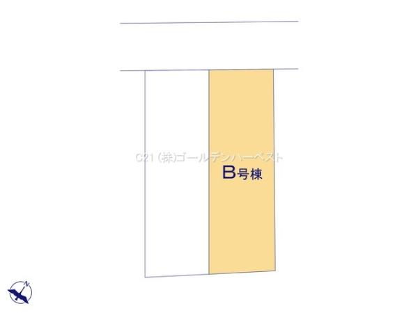 ハートフルタウン　ひたちなか市牛久保2丁目1410番　B号棟