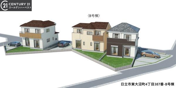ハートフルタウン 日立市東大沼町4丁目387番 B号棟