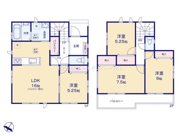 ハートフルタウン　ひたちなか市足崎1474番　B号棟