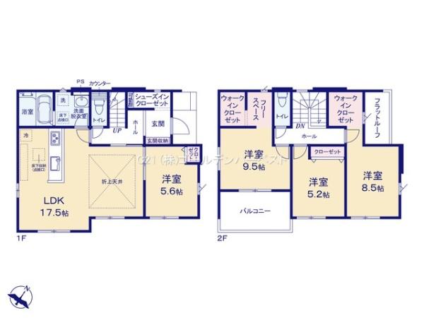 ケイアイリガーレ　ひたちなか市高場6期　1号棟