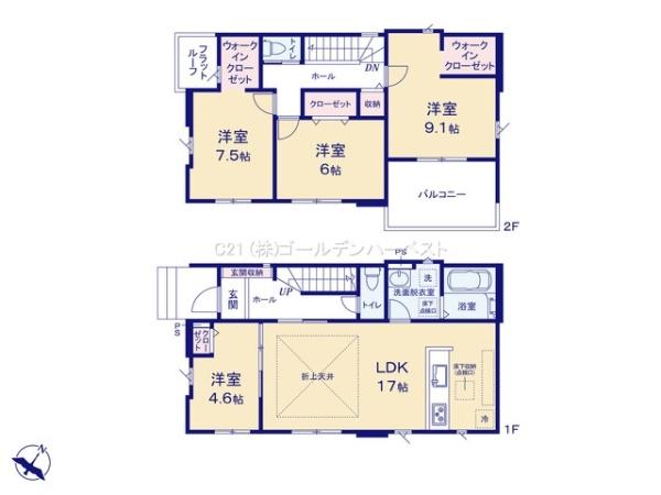 ケイアイリガーレ　ひたちなか市高場6期　2号棟