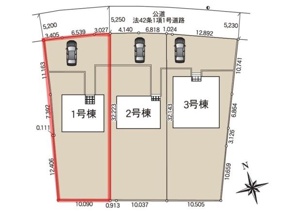 Cradlegarden東海村亀下第1　1号棟