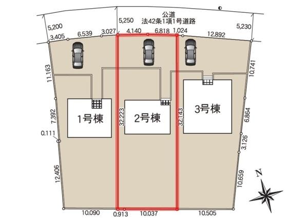 Cradlegarden東海村亀下第1　2号棟
