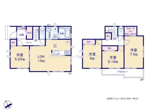 ハートフルタウン　水戸市堀町2086番　B号棟