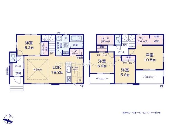 ケイアイリガーレ　常陸太田市西三町1期　2号棟