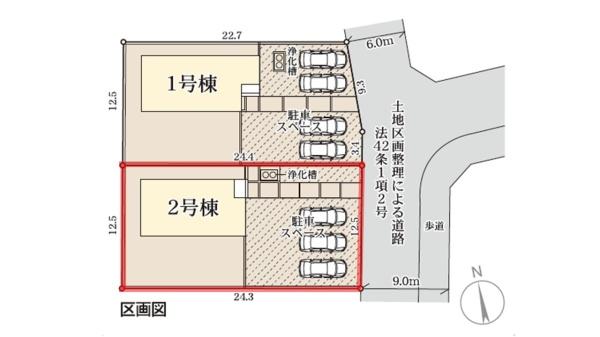 リーブルガーデン　ひたちなか市阿字ヶ浦町第4　2号棟