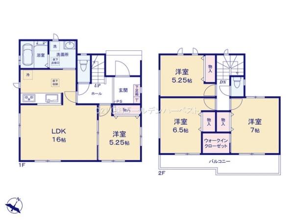 ハートフルタウン　ひたちなか市足崎1474番　C号棟