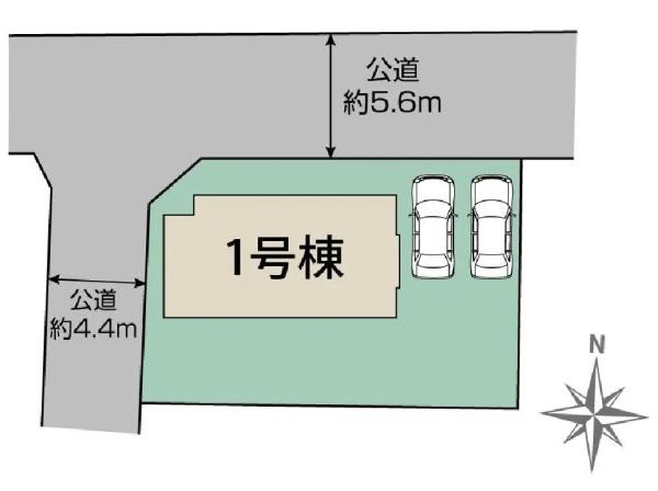 ブルーミングガーデン　水戸市西原1丁目　3期　全1棟