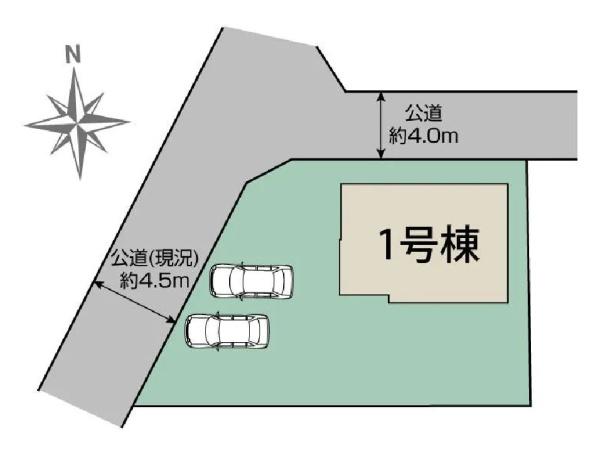ブルーミングガーデン　水戸市見川町4期　全1棟