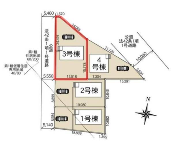 Cradlegarden常陸太田市増井町第1　3号棟