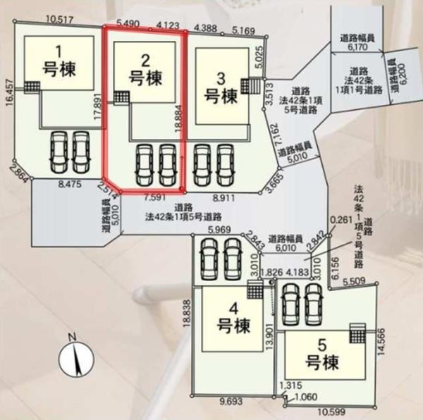 Cradlegarden水戸市平須町第8　2号棟