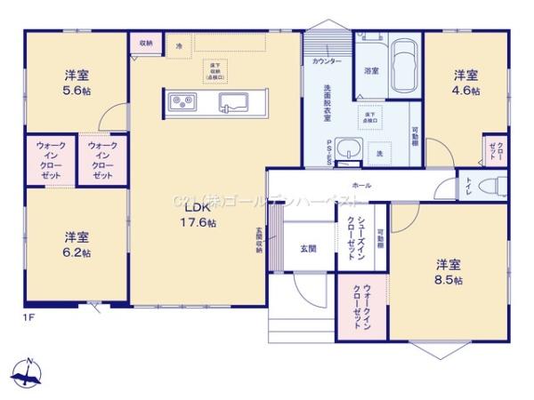 ケイアイリガーレ　ひたちなか市大成町3期　全1棟