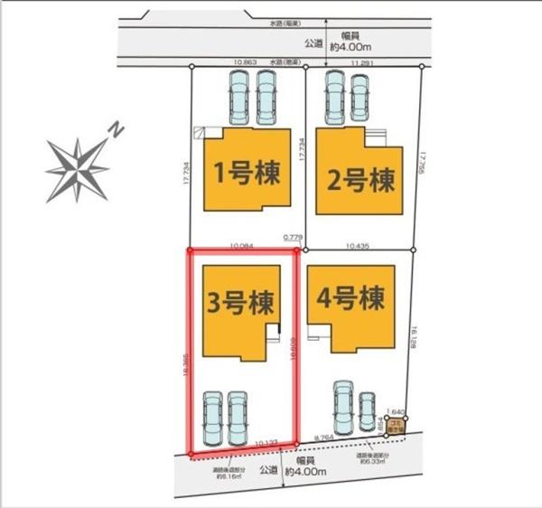 ケイアイテラス　ひたちなか市足崎3期　3号棟