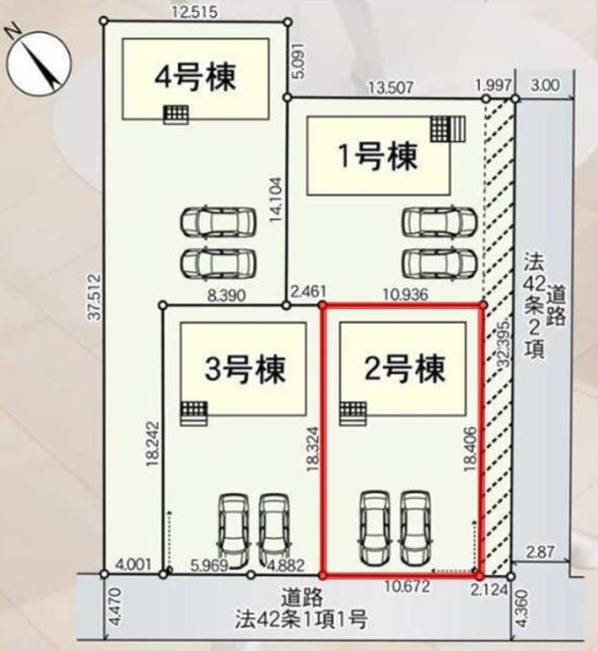 Cradlegarden那珂市杉第3　2号棟