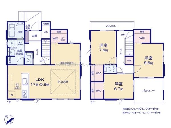 ケイアイリガーレ　ひたちなか市市毛4期　3号棟