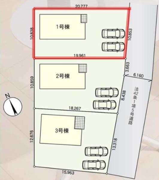 Cradlegarden東海村東海第6　1号棟