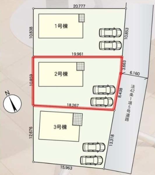Cradlegarden東海村東海第6　2号棟