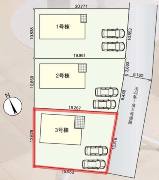 Cradlegarden東海村東海第6　3号棟