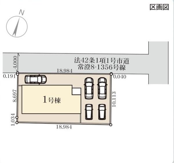 リーブルガーデン　水戸市大串町2期　全1棟