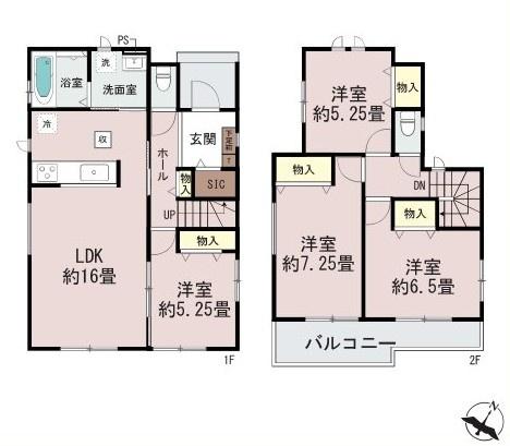 ハートフルタウン　常陸大宮市宇留野334番　A号棟