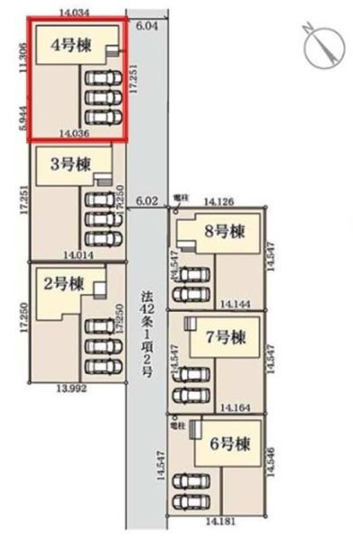 リーブルガーデン　笠間市旭町第13　4号棟