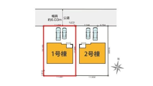ケイアイテラス　ひたちなか市津田東1期　1号棟