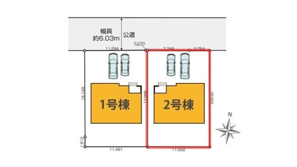 ケイアイテラス　ひたちなか市津田東1期　2号棟