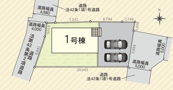 Cradlegarden日立市金沢町第6　全1棟