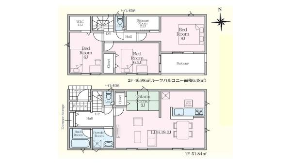 Cradlegarden常陸太田市磯部町第3　1号棟