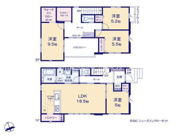 ケイアイリガーレ　ひたちなか市東大島2期　全1棟